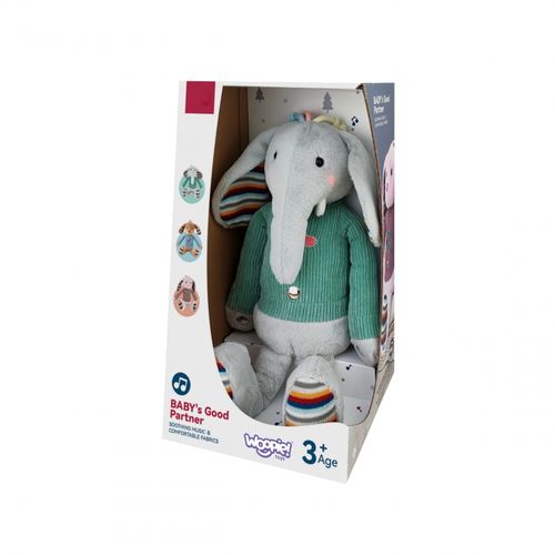 WOOPIE Interaktywny Słonik Przytulanka z Dźwiękiem i Światłem na Arena.pl