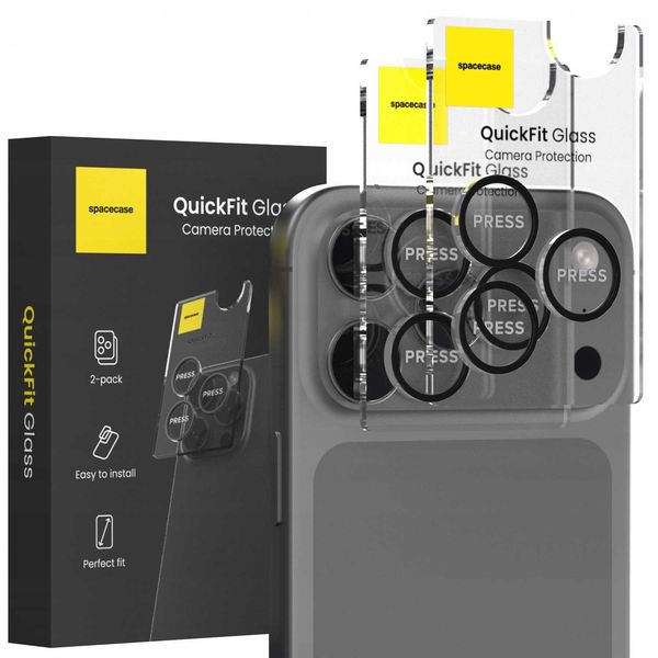 Spacecase Quickfit Camera Iphone 17 Pro / 17 Pro Max Black zdjęcie 1