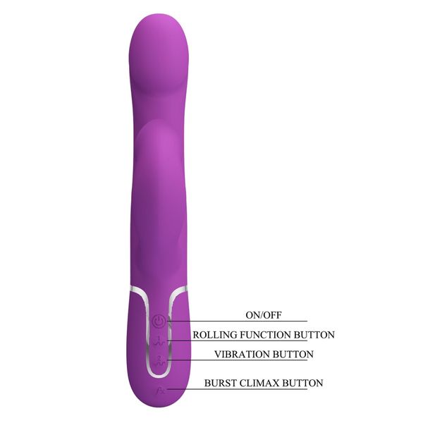Pretty Love - Falin Purple, 7 Vibration Functions 4 Rolling Functions Memo zdjęcie 10
