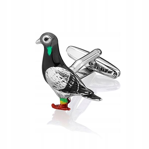 Spinki do mankietów X2 Gołąb zdjęcie 2