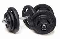 HANTLE Żeliwne 40kg 2szt x20kg gryfi zestaw