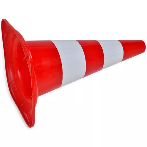 Odblaskowe Pachołki Drogowe Czerwono-Białe 50 Cm na Arena.pl