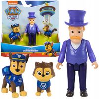 PSI PATROL FIGURKI BURMISTRZ HUMDINGER CHASE I KOTEK ZESTAW ZATOKA PRZYGÓD