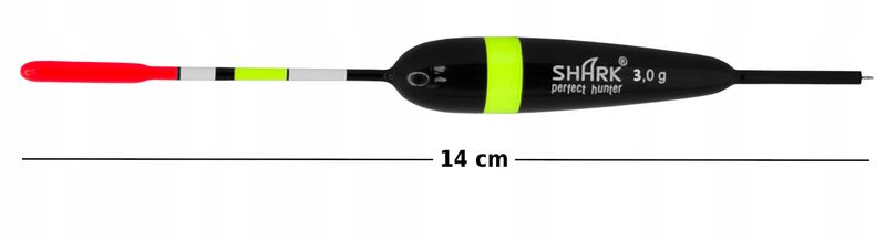 Spławik Przelotowy z BALSY SHARK 3,0 g / 14 cm zdjęcie 2