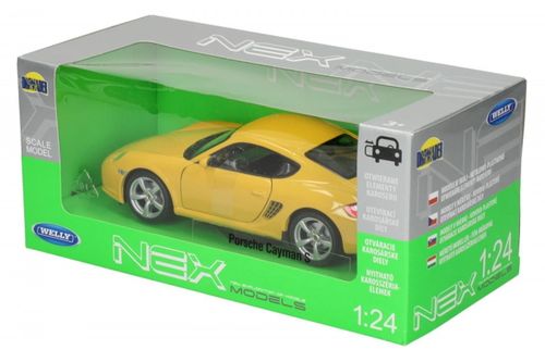 Porsche Cayman, żółte na Arena.pl