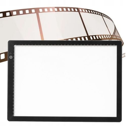 SKANER SLAJDÓW NEGATYWÓW KLISZ ZDJĘĆ APLIKACJA DO EDYCJI LED A4 na Arena.pl