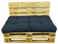 PODUSZKA NA PALETĘ MEBLE Z PALET SIEDZISKO 120x80