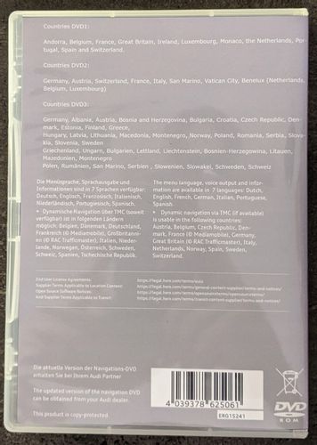 MAPA AUDI RNS-E POLSKA AUDI RNS-E 2020 A4 B6 B7 A6 na Arena.pl