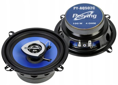 Głośniki samochodowe 100W Peiying PY-AQ502C na Arena.pl