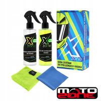 XZONE ZESTAW DO CZYSZCZENIA KASKU GIGA 2x250 ML
