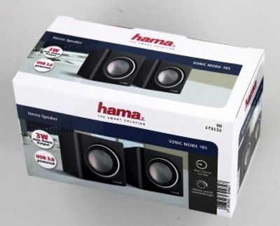 Głośnik Hama Sonic Mobil 185 7-7-7cm 2x2 szt na Arena.pl