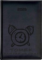 Kalendarz dzienny TERMINARZ A4 2026 twój tekst GRAWER książkowy PREZENT