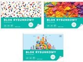 blok rysunkowy a4/20k biały 80g a'10 0006