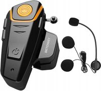 BETOWEY BT-S2 Zestaw Słuchawkowy Motocyklowy Intercom Bluetooth 1 Sztuka
