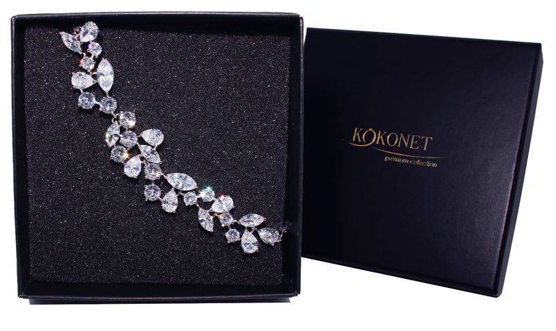 Bransoletka ślubna CHLOE silver zdjęcie 1