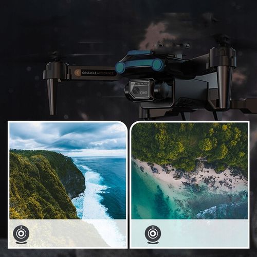 DRON Z KAMERĄ 4K DLA DOROSŁYCH 360° OMIJANIE PRZESZKÓD WIFI SKŁADANY DRON na Arena.pl