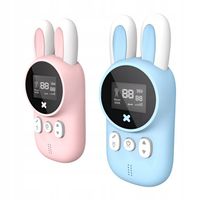 ZESTYAW WALKIE TALKIE DLA DZIECI REDLEAF XJ11 3 KM ZASIĘGU KRÓTKOFALÓWKI