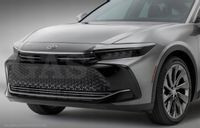 Toyota Crown - Chromowane Listwy Grill Atrapy Zderzaka Tuning