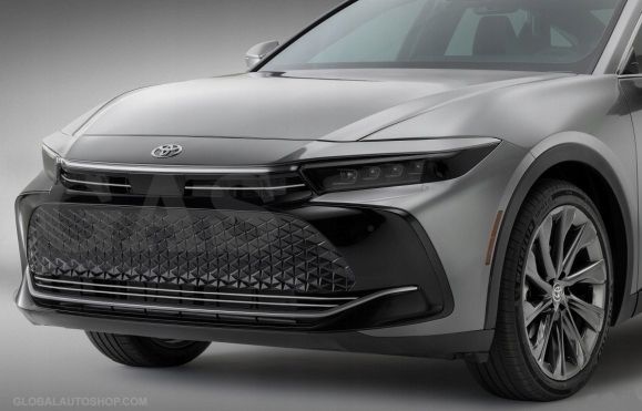 Toyota Crown - Chromowane Listwy Grill Atrapy Zderzaka Tuning zdjęcie 1