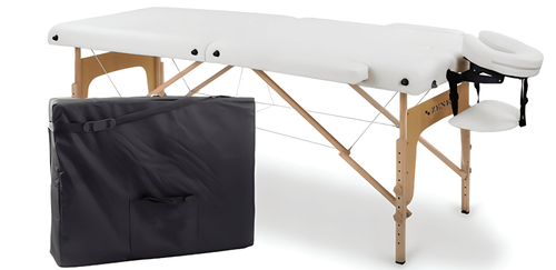Stół do masażu ZENET drewniany - rozkładany, regulowany, profesjonalny na Arena.pl