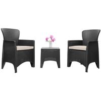 ZESTAW MEBLI OGRODOWYCH LONGWELL TECHNORATTAN POLIPROPYLEN