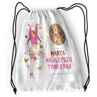 Plecak Sportowy Szkolny Dla Marty Córki Dziecka Z Nadrukiem Ze Zdjęciem