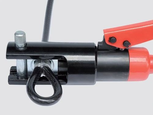 YATO PRASKA RĘCZNA HYDRAULICZNA ZACISKARKA KOŃCÓWEK KABLI LIN 10-120mm2 na Arena.pl