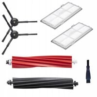 ZESTAW SZCZOTKI ROLKI FILTRY MOP DO ROBOROCK S8 PLUS MAX MAXV ULTRA S80 S85
