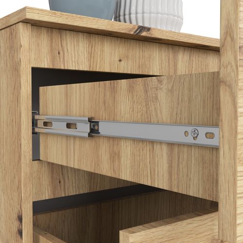 Komoda K 160 cm 4 szuflady - dąb artisan na Arena.pl