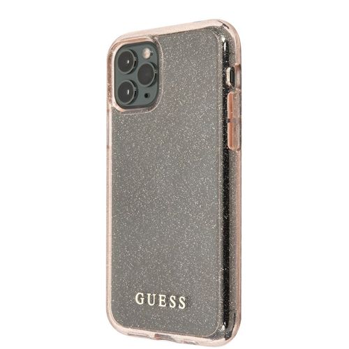 Guess Glitter Case Etui do iPhone 11 Pro (Pink) na Arena.pl
