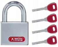 ABUS KŁÓDKA STALOWA JARZMOWA 838/40 7,5 MM 4KLUCZE