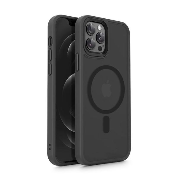 Etui Magmat Magsafe do iPhone 12 / 12 Pro Matte Black zdjęcie 1