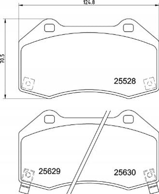 KLOCKI HAM PRZOD OPEL CORDA D/E 1.6T BREMBO na Arena.pl