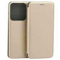 beline etui book magnetic infinix smart7 złoty /gold