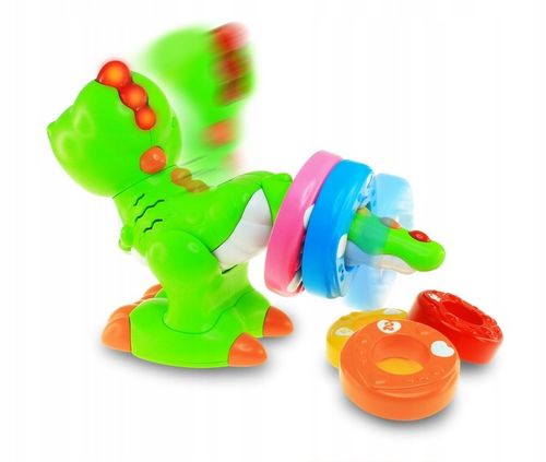 Dumel Interaktywny Figlarny Dino z Obręczami na Arena.pl
