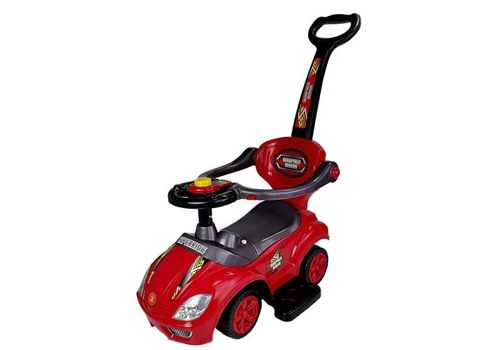 Jeździk z Pchaczem Mega Car 3w1 Czerwony na Arena.pl