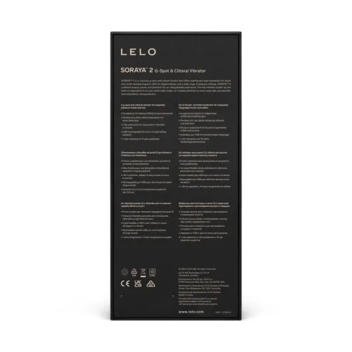 lelo soraya 2 deep rose - zaawansowany model z technologią wavemotion na Arena.pl