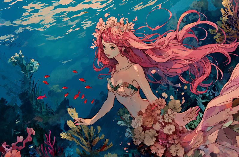 Plakat 91,5x60cm Nimfa Oceanu zdjęcie 1