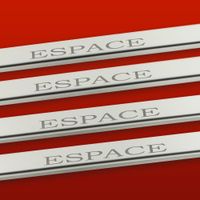 Listwa progowa RENAULT ESPACE MK5 Stal nierdzewna 304 mat 4szt