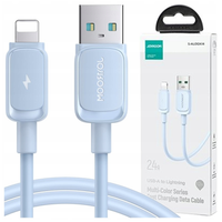 kabel joyroom multi-color series a14 lightning / usb-a 2.4a 1.2 m