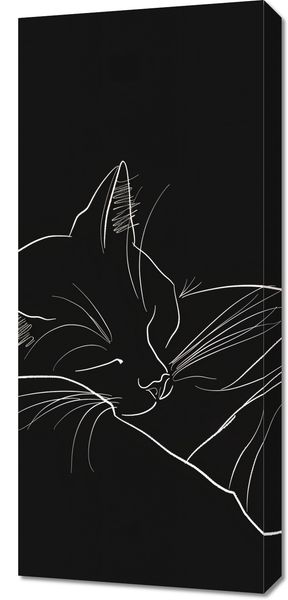 Obraz 40x90cm Nocny Spokój zdjęcie 1