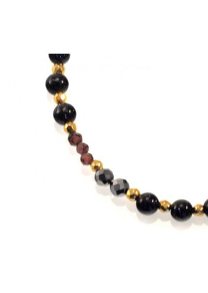 Bransoletka Granat 925 zdjęcie 2