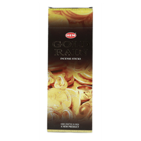 kadzidełka hem gold rain 20szt. box 6 opak