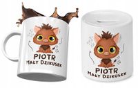 Dla Piotra Zestaw Kubek+ Skarbonka Dla Dziecka Z Nadrukiem Ze Zdjęciem