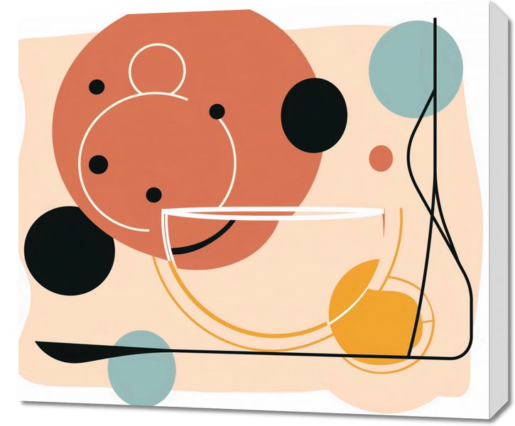 Obraz 70x60cm Harmonia Ciepła zdjęcie 1