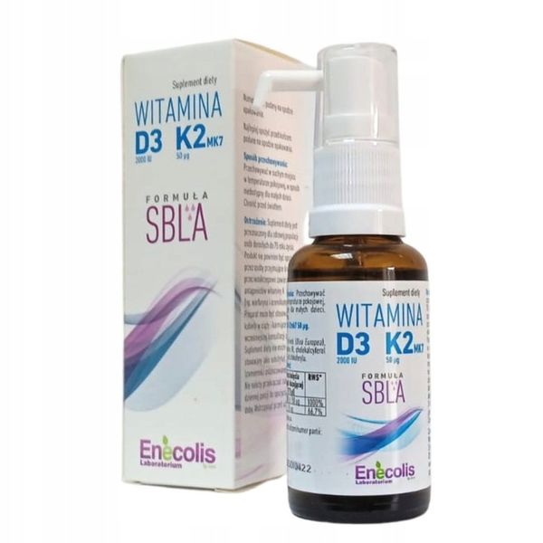 SBLA Witamina D3+K2 Enecolis zdjęcie 1