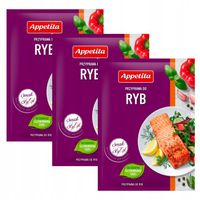 Appetita Przyprawa do ryb 20 g x 3 sztuki