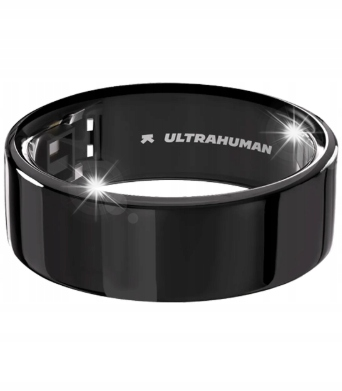 Smartring ULTRAHUMAN Ring Air rozmiar 8 Czarny zdjęcie 1