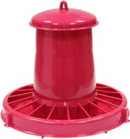 Karmidło automatyczne dla drobiu, różowe, 10,5 l, 7 kg, Novital
