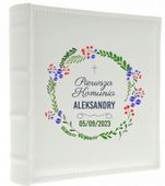 ALBUM KOMUNIJNY PAMIĄTKA PIERWSZEJ KOMUNII ŚWIĘTEJ